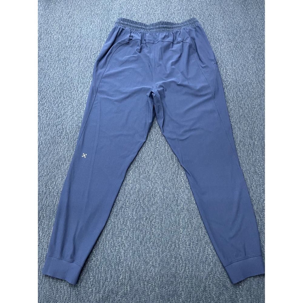 Lululemon Cross Chill Jogger Navy Blue Ripstop Mens Size Medium M 29" M5434S - Picture 2 of 6